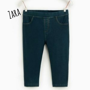 Zara kids 2/3 elastic waist strechy jeggings.
